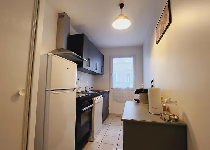 Le Gabrielle-charmant Appartement-parking Apartmán Rouen